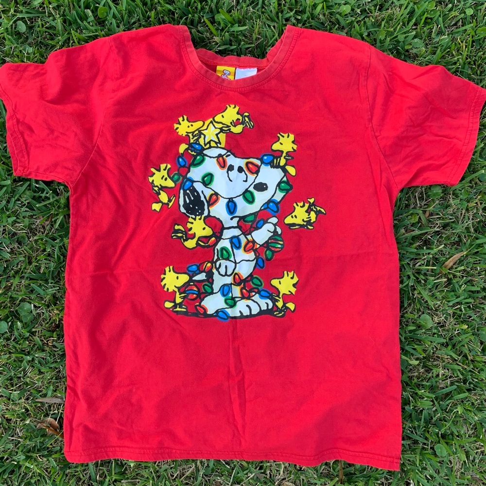 snoopy christmas shirt